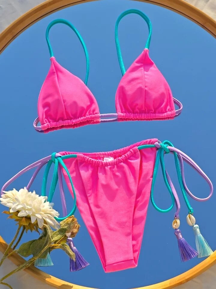 New Pink Brazilian Bikini