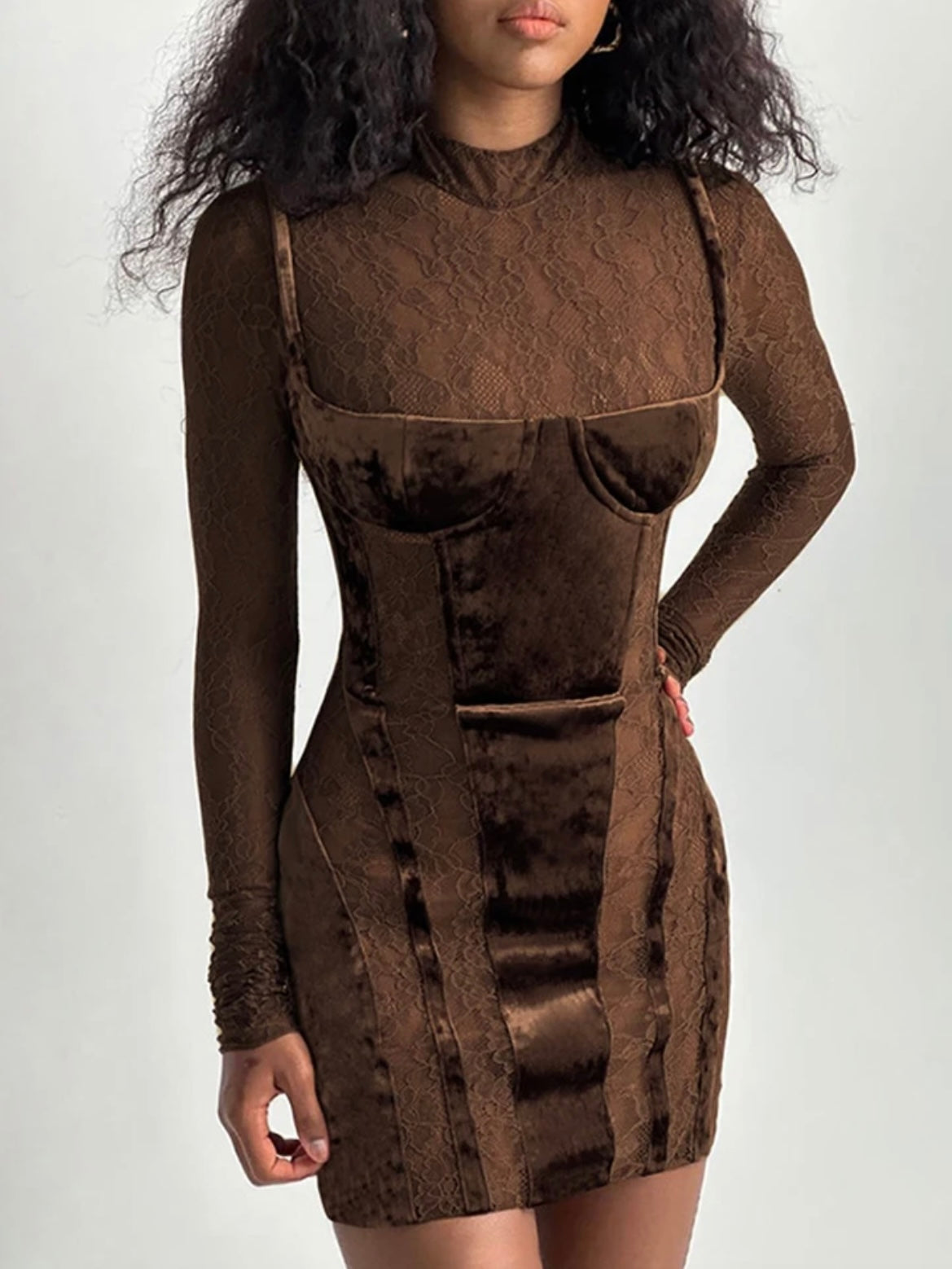 Brown Sugar Baby Dress