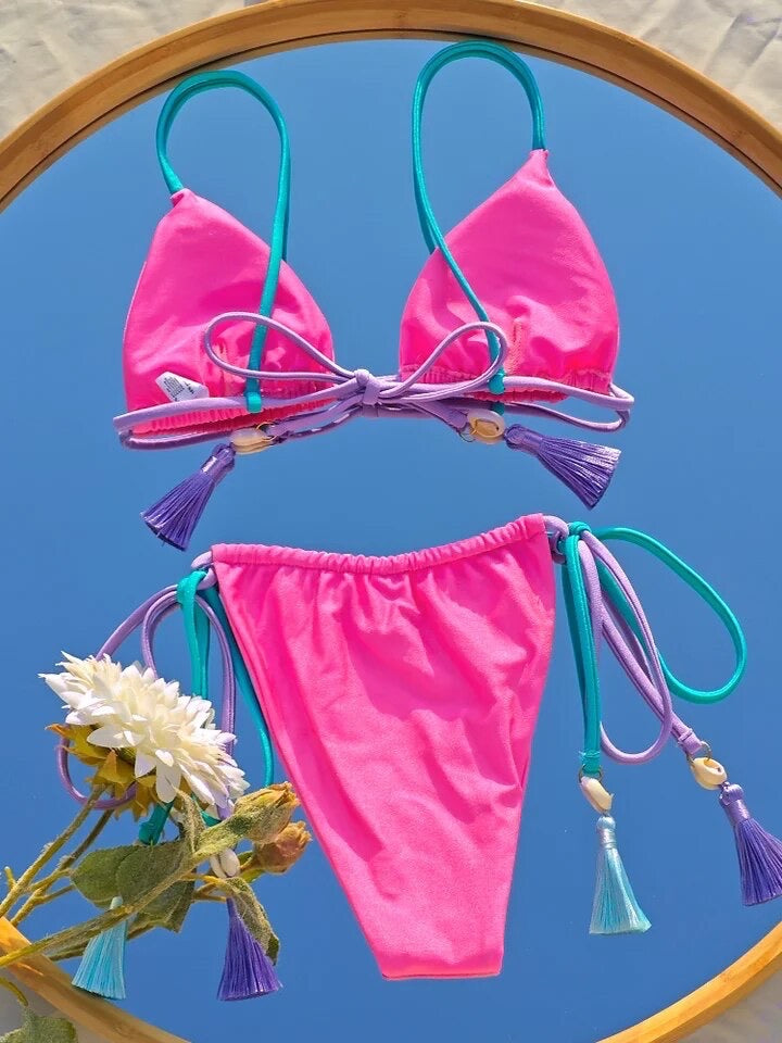 New Pink Brazilian Bikini