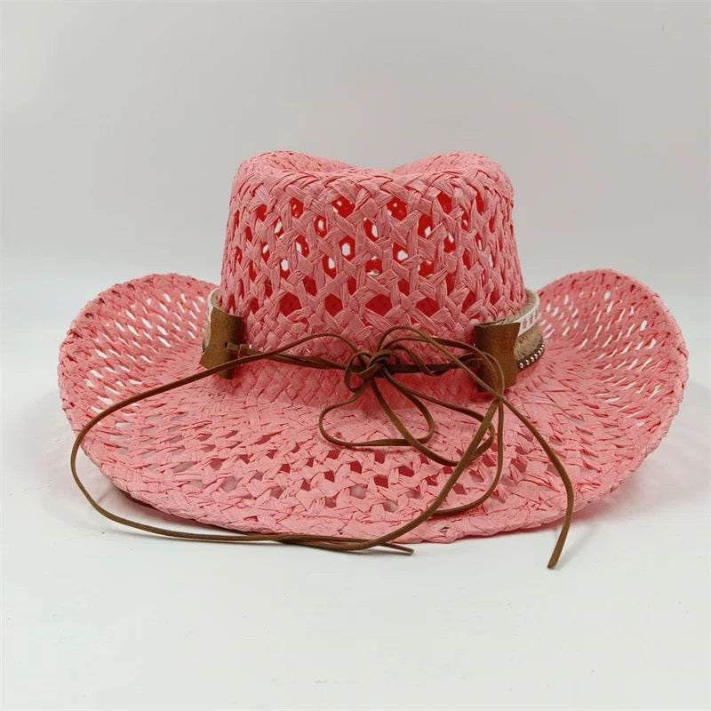 The Coral Cowboy Hat